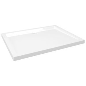 vidaXL plato de ducha rectangular abs 80x100 cm