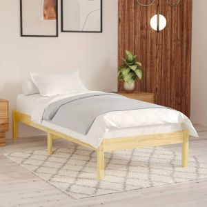 Cama 90x190 cm madera maciza