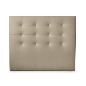 Cabecero bari polipiel, 190x8, beige, cama 180 cm