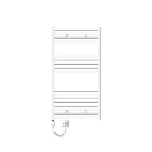 Radiador de baño sahara con resistencia 900w 750x1200 mm blanco