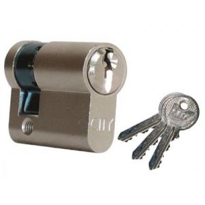 Cilindro semi-cilindrico city iseo 30x10mm latón niquelado - variado v03 kc