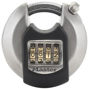 Master lock candado redondo excell acero inoxidable 70 mm m40eurdnum