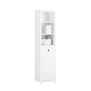 Mueble columna de baño armario alto para baño estanterías bzr95-w sobuy es