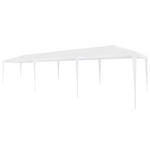 vidaXL carpa para fiestas pe blanca 3x9 m