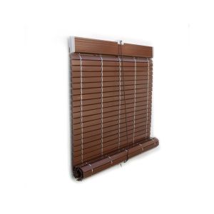 Persiana PVC nogal oscuro | 87 x 235 cm -