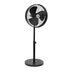 Ventilador de pie de metal diámetro 40 cm - altura regulable 90-128 cm