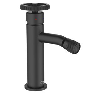 Griferia bidet negro muro