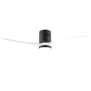 Ventilador de techo con luz energysilence aero 5600 aqua black&white connec