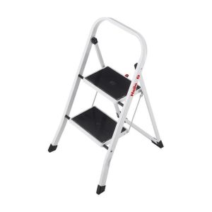 Hailo escalera plegable k20 2 peldaños 82 cm 4396-901