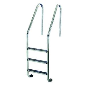 Flexinox - escalera estándar acero inoxidable 3 peldaños