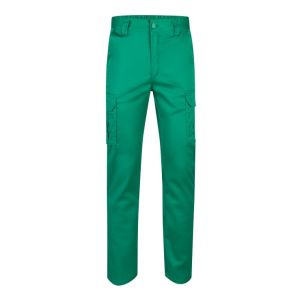 Pantalon de trabajo stretch velilla color verde 36