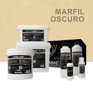 Kit microcemento sna 5m² paredes/suelos/azulejos azul