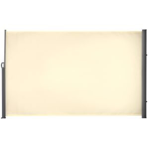 Toldo lateral retráctil poliéster, metal color beige 300x180 cm Outsunny