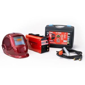 Estación de soldadura inverter mma 180a + campana lcd automática 9/13 - sol