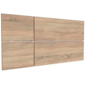 Cabecero cama 100 cm estilo nórdico, cabecero briebe natura madera