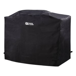 Funda para la barbacoa "festa 4" - 107x52 cm - negro