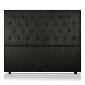 Cabeceros afrodita tapizado nido antimanchas negro 210x120 de sonnomattress