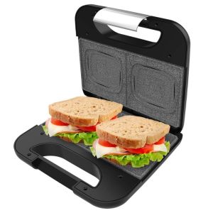 Cecotec sandwichera rock'ntoast square +, 800w de potencia, placas cuadrada