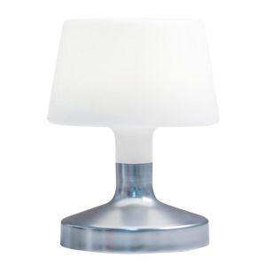 Lámpara de mesa LED táctil h21cm helen silver