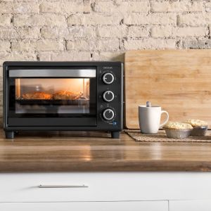 Cecotec horno de sobremesa bake toast 2300 black