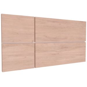 Cabecero cama 100 cm estilo nórdico, cabecero briebe natura madera