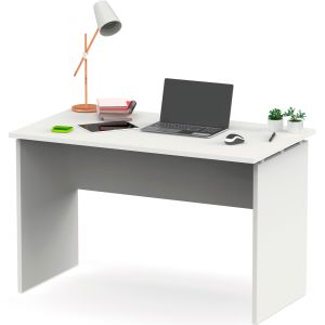 Escritorio, mesa de ordenador oficina, estudio briebe zenith blanco