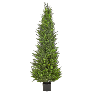 Planta artificial en maceta 153 cm cedar tree