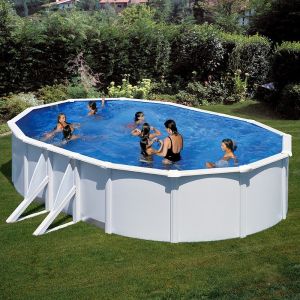 Piscina acero BLANCA 915 x 470 x 132 cm