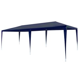 vidaXL carpa para fiestas pe azul 3x6 m