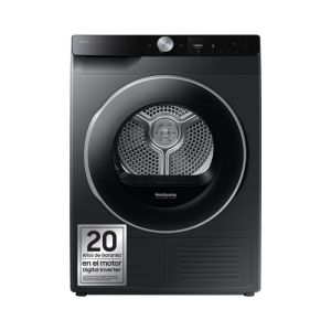 Secadora samsung dv90t6240lb/s3 9kg negro a+++