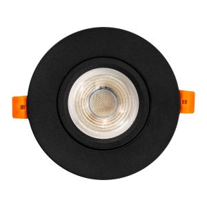 Focos downlight direccionable 9w 3000-6000k cct 3 tonos move 360