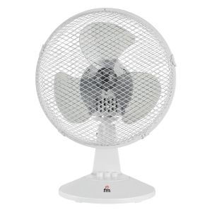 Ventilador de sobremesa fm, 3 aspas 23 cm ø. 2 niv