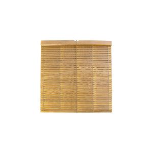 Persiana de madera | 75 x 200 cm - natural (barnizada)