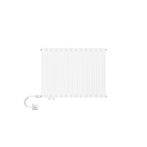 Radiador 780 x 600 mm blanco de panel doble capa para baño ml-design