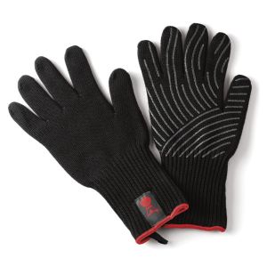 Par de guantes x/l weber 17x33x5,4 cm guantes de protección para barbacoas