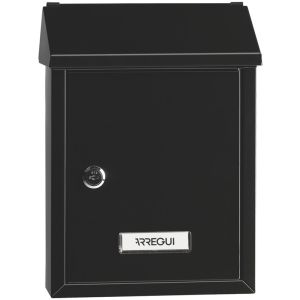 Arregui smart e5724 buzón exterior de acero, con boca trasera recogecartas
