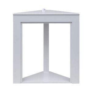 Revestimiento decorativo de chimenea Cosmea Blanco 100x90x45 cm