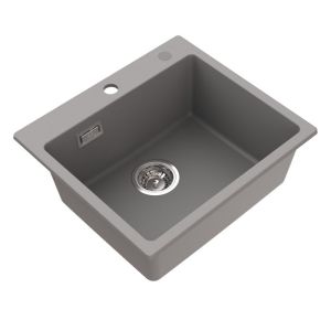 Cecipa fregadero de cocina gris fregadero de granito 50*45cm