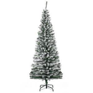 Árbol de navidad plástico, metal color verde 60x60x180 cm Homcom