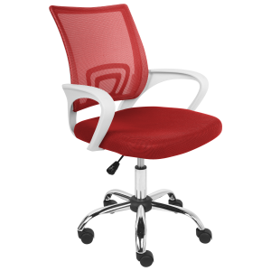 Silla de oficina rojo solid