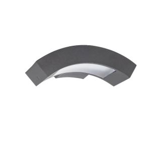 Aplique de pared exterior 664 - 10 w - 3000 k - aluminio - ip65 - azabak