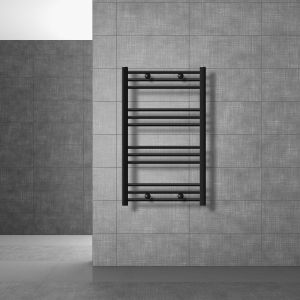 Radiador toallero de baño sahara 600 x 800 mm negro